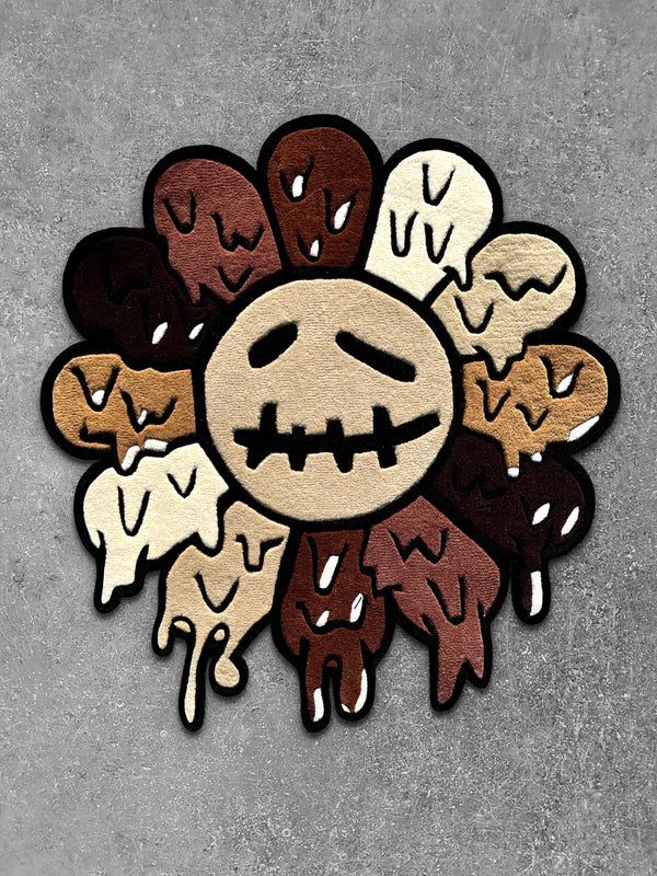 Hypebeast Melting Flower Rug