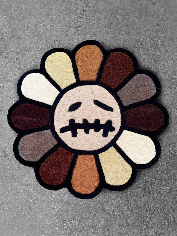 Hypebeast Flower Rug