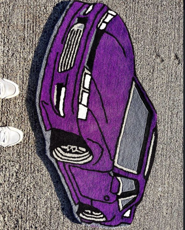 Turbocharged Car Rug - Customizable Automotive Chic for Your Home Decor - Image 4