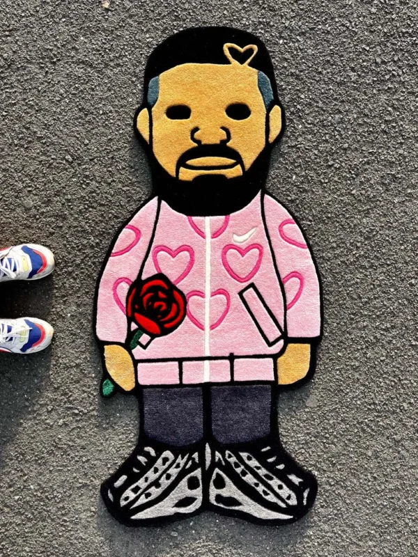 Drake Vibes: The Iconic Artist Rug - Image 2