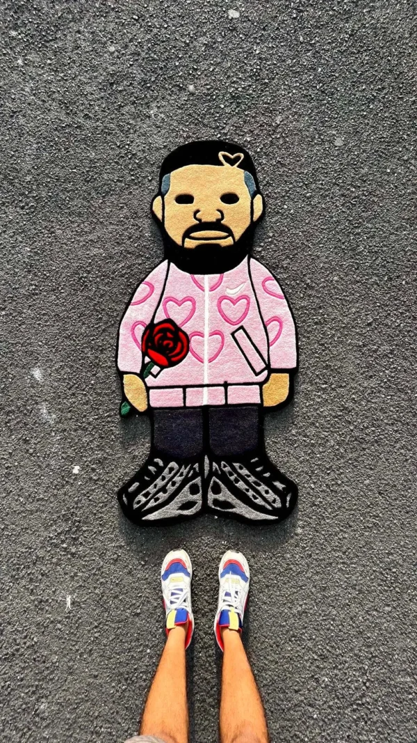 Drake Vibes: The Iconic Artist Rug - Image 3