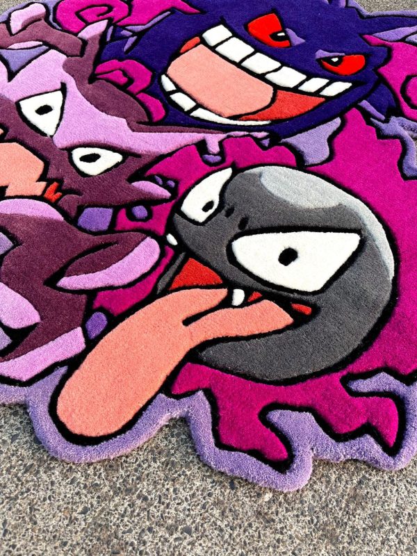 Ghost Type Evolution Rug By The Taj Rugs - Image 4
