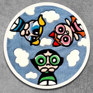 Powerpuff Rug By The Taj Rugs