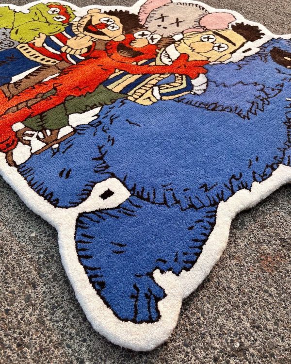 Sesame Gang Rug By The Taj Rugs - Image 4