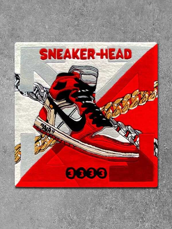 Sneakerhead Rug By The Taj Rugs