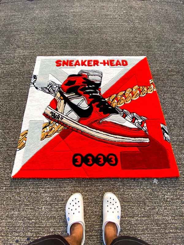 Sneakerhead Rug By The Taj Rugs - Image 7