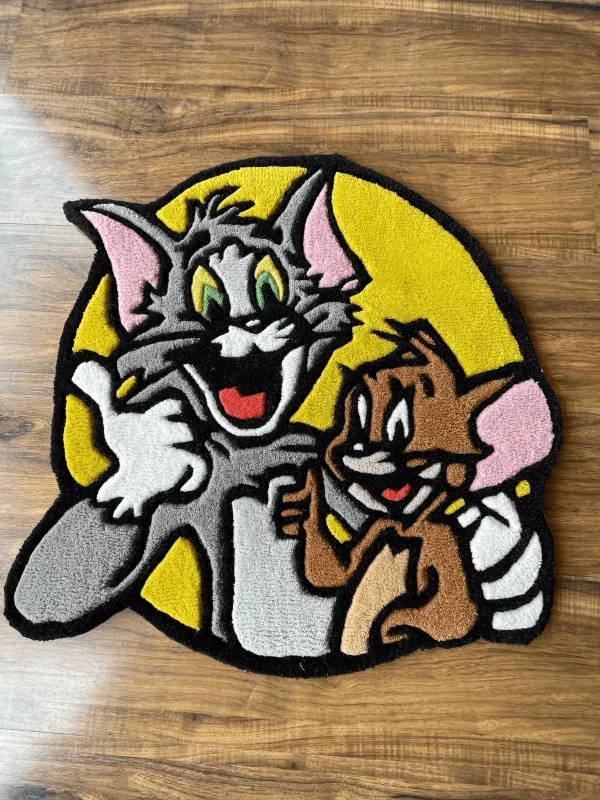 The Tom and Jerry Rug By The Taj Rugs