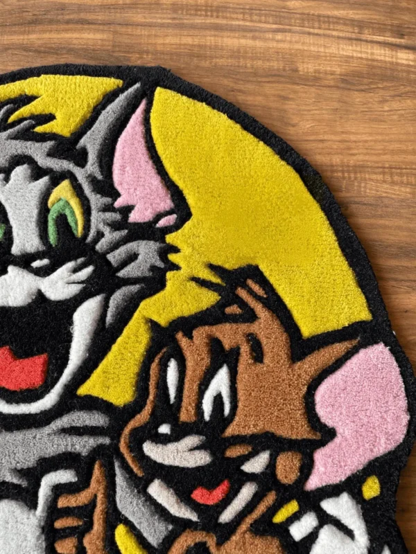 The Tom and Jerry Rug By The Taj Rugs - Image 2