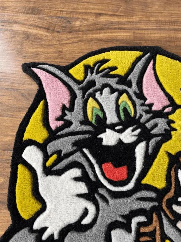 The Tom and Jerry Rug By The Taj Rugs - Image 3