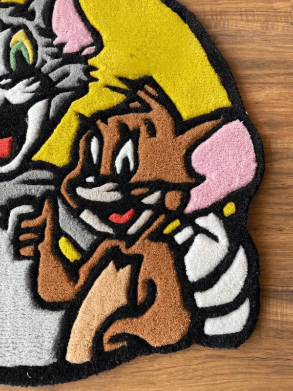 The Tom and Jerry Rug By The Taj Rugs - Image 4