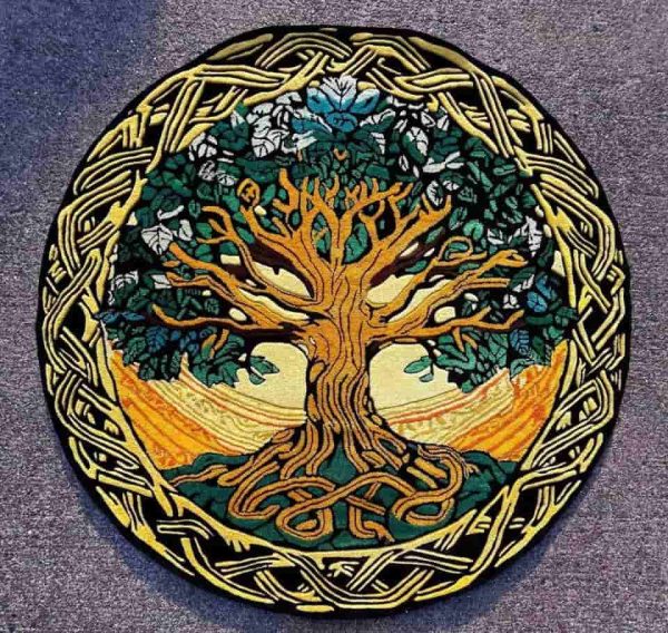 Tree Masterpiece Rug By The Taj Rugs - Image 5
