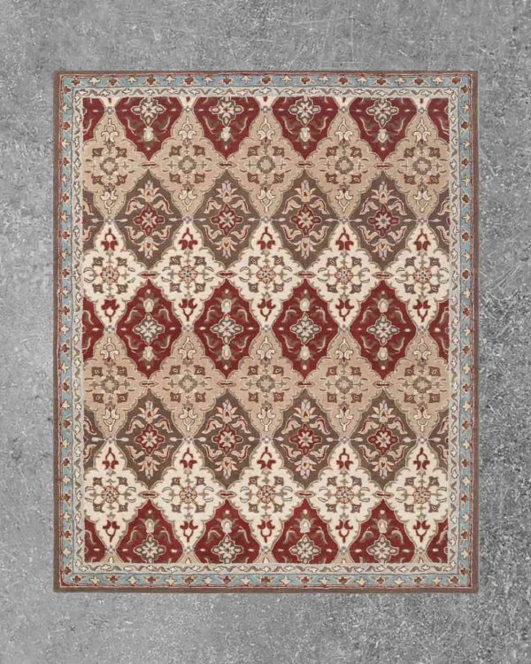 Handwoven Carpet by the taj rugs