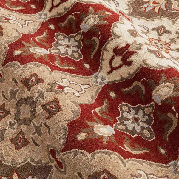 Handwoven Carpet by the taj rugs