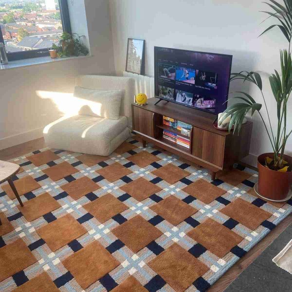 Modern Handtufted Carpet By The Taj Rugs