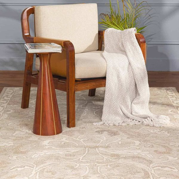 Handwoven Carpet by the taj rugs