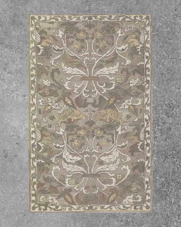 Handwoven Carpet by the taj rugs