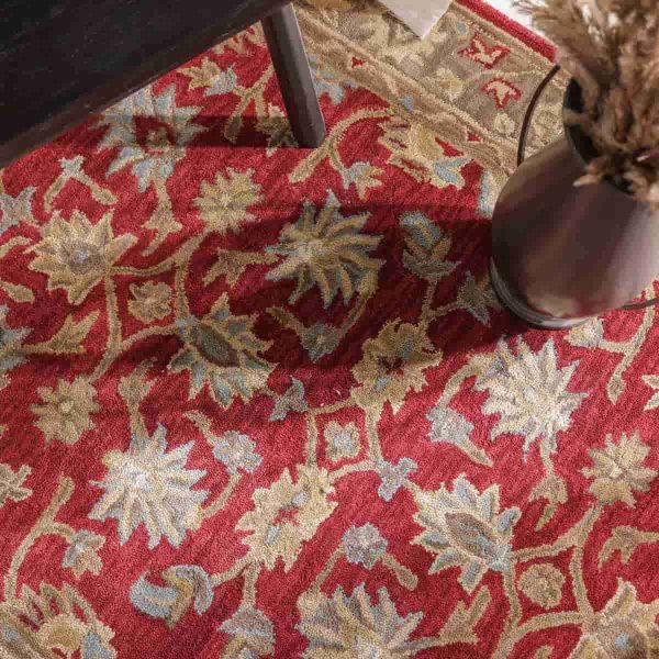 Handwoven Carpet By The Taj Rugs