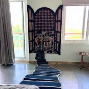Handtufted rug by the taj rugs