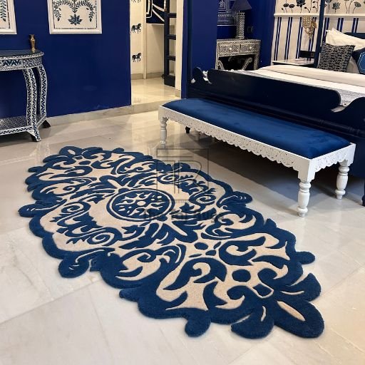 Handtufted rug by the taj rugs