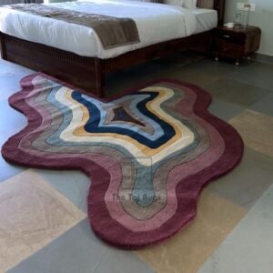Handtufted rug by the taj rugs