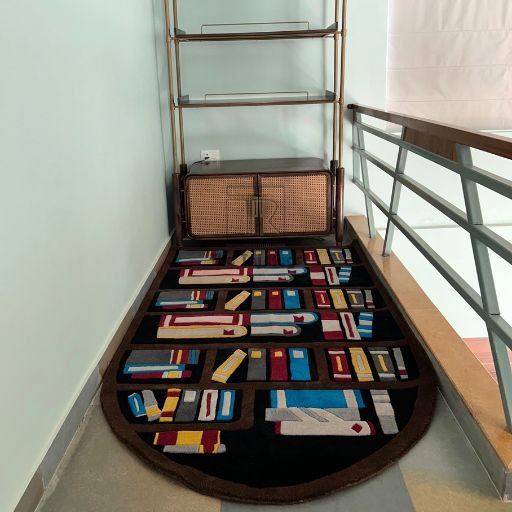 Handtufted rug by the taj rugs