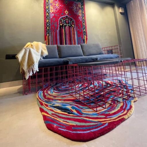 Handtufted rug by the taj rugs